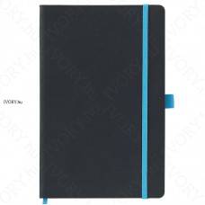 AM Black Color 002 blu, 13x21 cm, vonalas jegyzetfüzet