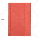 i-note Lione vörös 9x14 cm, mágneses zárású, vonalas jegyzetfüzet